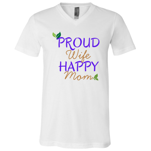 Bella + Canvas Unisex Jersey SS V-Neck T-Shirt