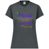 PriscaJoy Proud Happy Leaf Womens Performance Short Sleeve Tee
