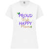PriscaJoy Proud Happy Leaf Womens Performance Short Sleeve Tee