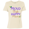PriscaJoy Proud Happy Leaf Ladies Relaxed Jersey Short-Sleeve T-Shirt