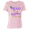 PriscaJoy Proud Happy Leaf Ladies Relaxed Jersey Short-Sleeve T-Shirt