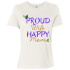 PriscaJoy Proud Happy Leaf Ladies Relaxed Jersey Short-Sleeve T-Shirt