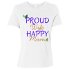 PriscaJoy Proud Happy Leaf Ladies Relaxed Jersey Short-Sleeve T-Shirt