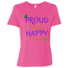 PriscaJoy Proud Happy Leaf Ladies Relaxed Jersey Short-Sleeve T-Shirt