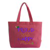 PriscaJoy Proud Happy Leaf Everyday Zip Tote