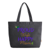PriscaJoy Proud Happy Leaf Everyday Zip Tote