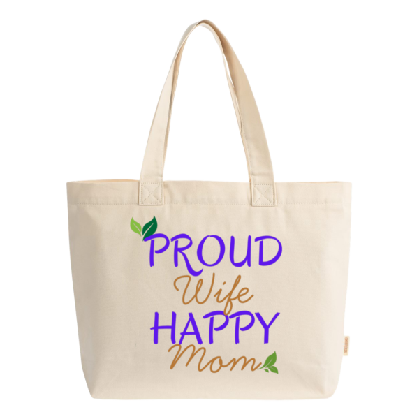 PriscaJoy Proud Happy Leaf Everyday Zip Tote