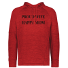 PriscaJoy Proud Happy Performance Fleece Hoody