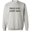 PriscaJoy Proud Happy Crewneck Pullover Sweatshirt