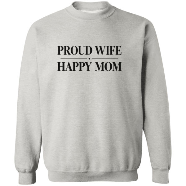 PriscaJoy Proud Happy Crewneck Pullover Sweatshirt