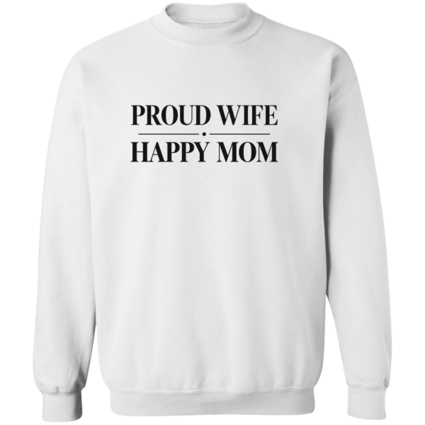 PriscaJoy Proud Happy Crewneck Pullover Sweatshirt