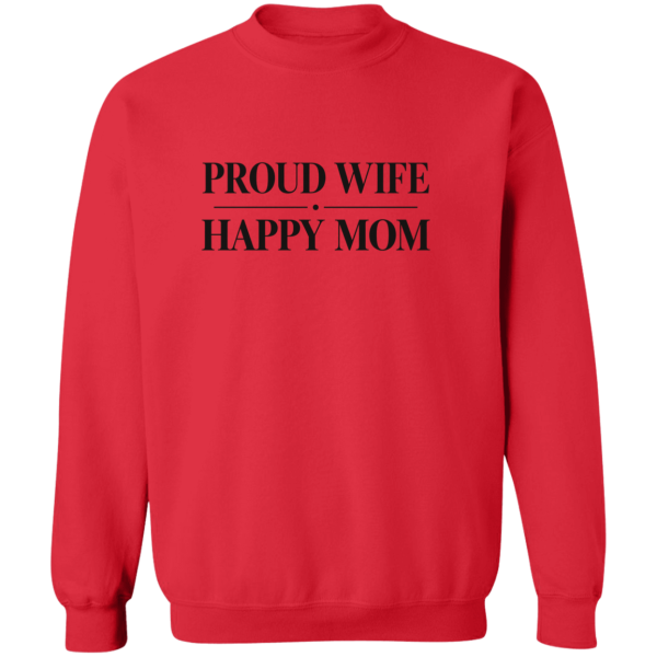 PriscaJoy Proud Happy Crewneck Pullover Sweatshirt