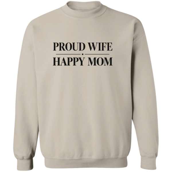 PriscaJoy Proud Happy Crewneck Pullover Sweatshirt