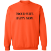 PriscaJoy Proud Happy Crewneck Pullover Sweatshirt