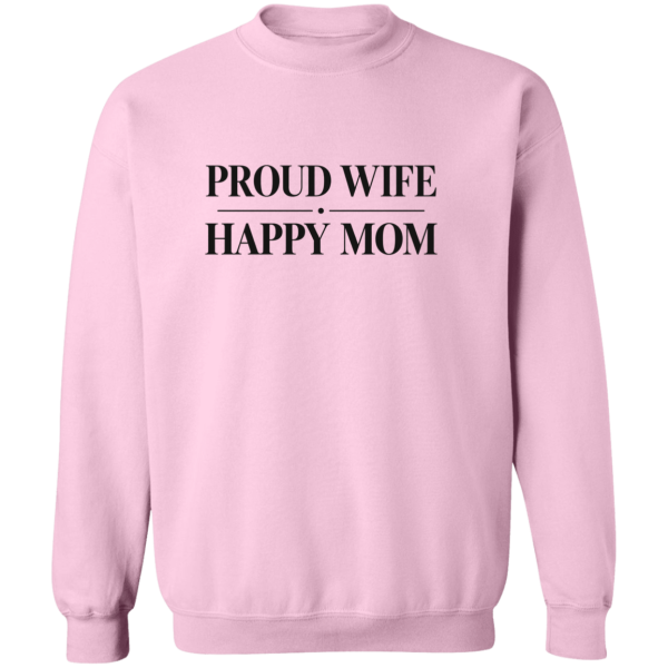 PriscaJoy Proud Happy Crewneck Pullover Sweatshirt
