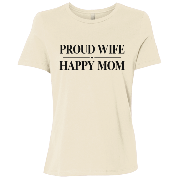 PriscaJoy Proud Happy Ladies Relaxed Jersey Short-Sleeve T-Shirt