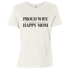PriscaJoy Proud Happy Ladies Relaxed Jersey Short-Sleeve T-Shirt