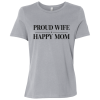 PriscaJoy Proud Happy Ladies Relaxed Jersey Short-Sleeve T-Shirt