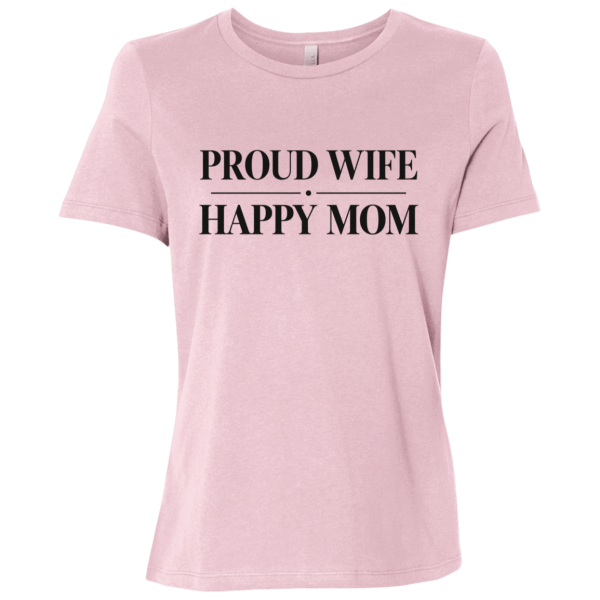 PriscaJoy Proud Happy Ladies Relaxed Jersey Short-Sleeve T-Shirt