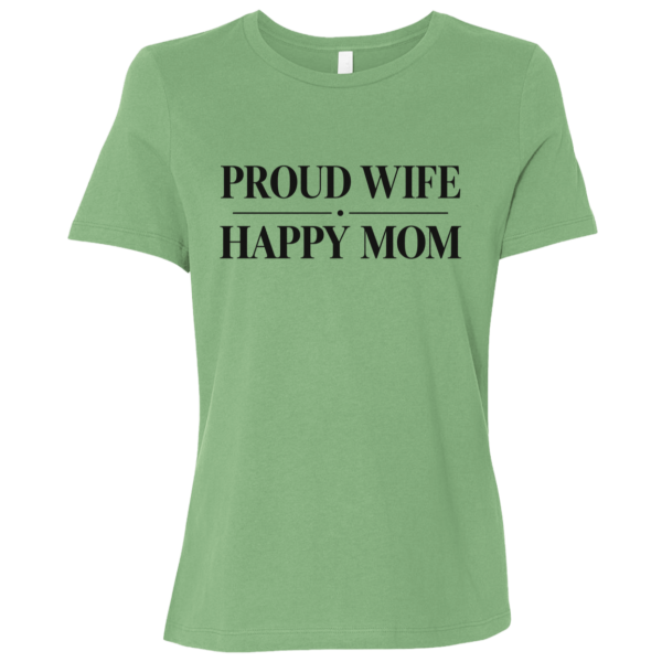 PriscaJoy Proud Happy Ladies Relaxed Jersey Short-Sleeve T-Shirt
