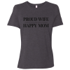 PriscaJoy Proud Happy Ladies Relaxed Jersey Short-Sleeve T-Shirt