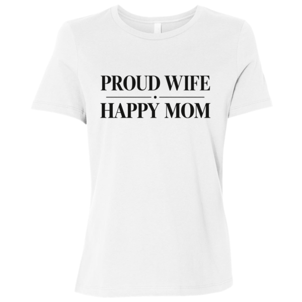PriscaJoy Proud Happy Ladies Relaxed Jersey Short-Sleeve T-Shirt