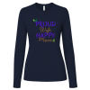 PriscaJoy Proud Happy Leaf Womens Jersey Long Sleeve Tee