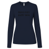 PriscaJoy Proud Happy Womens Jersey Long Sleeve Tee